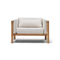 Haven Chair and a Half, in Canvas, front view