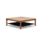 Haven Coffee Table, in Square, three-quarter view