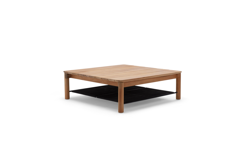 Haven Coffee Table, in Square, three-quarter view