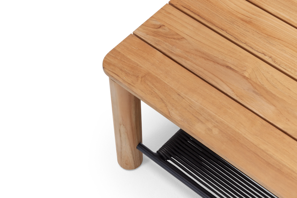 Haven Coffee Table, in Square, detail view