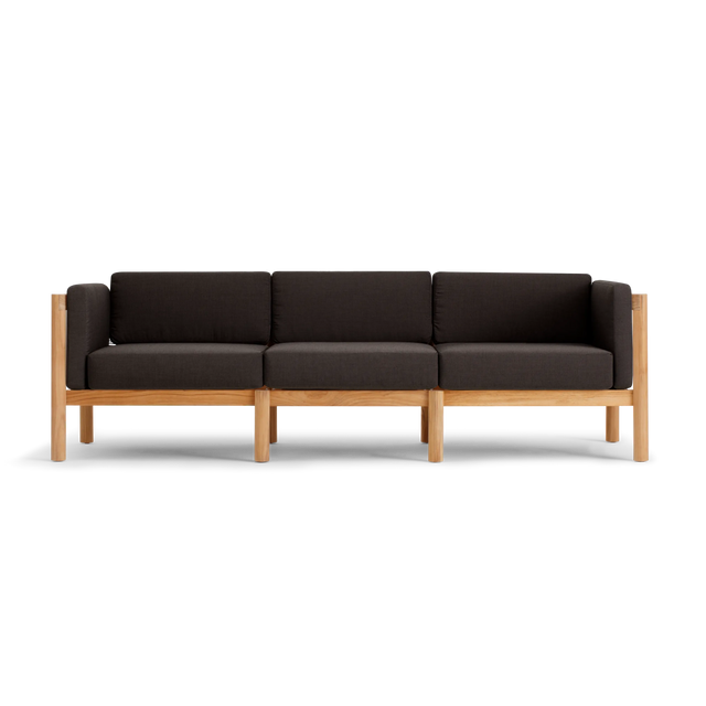 Haven Sofa - Sunbrella Canvas Coal / Cushion Arm