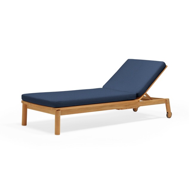 Haven Sun Lounger - Sunbrella Blend Indigo