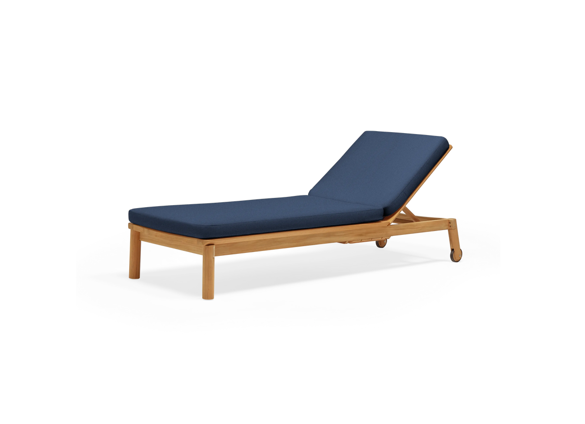 Haven Sun Lounger - Sunbrella Blend Indigo