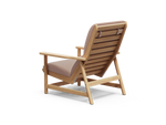 Leedo Deck Chair, in Avery Clay, rear view