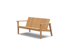 Low Bench, three-quarter view