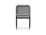 Perf Dining Chair (Set of 2), in Charcoal, front view