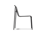Perf Dining Chair (Set of 2), in Charcoal, profile view