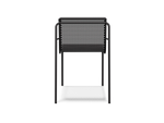 Perf Dining Chair (Set of 2), in Charcoal, rear view