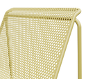 Perf Lounge Chair, in Butter, detail view