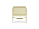 Perf Lounge Chair, in Butter, front view