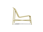 Perf Lounge Chair, in Butter, profile view