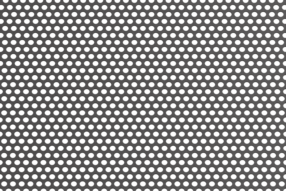 Perf Lounge Chair, in Charcoal, texture detail view