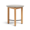 Haven Side Table, in Concrete, front view