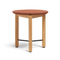 Haven Side Table, in Paprika, front view