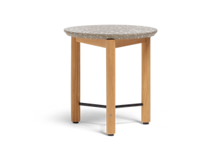 Haven Side Table, in Quarry, front view
