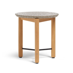 Haven Side Table, in Quarry, front view