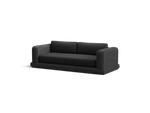 Roundabout Sofa, in Charcoal, three-quarter view