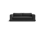 Roundabout Sofa, in Charcoal, front view