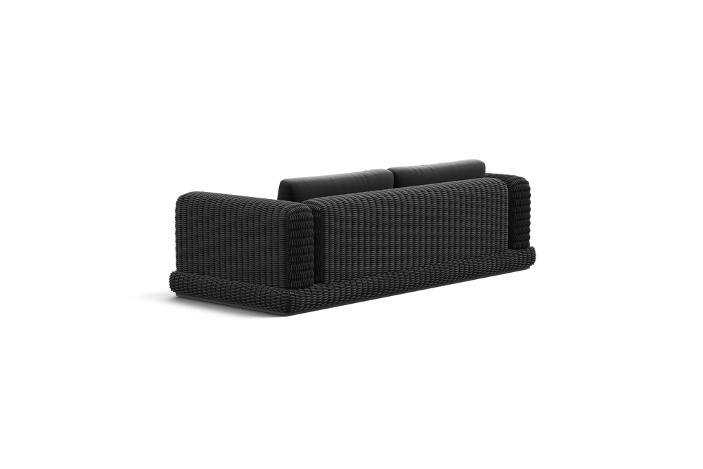 Roundabout Sofa, in Charcoal, rear view