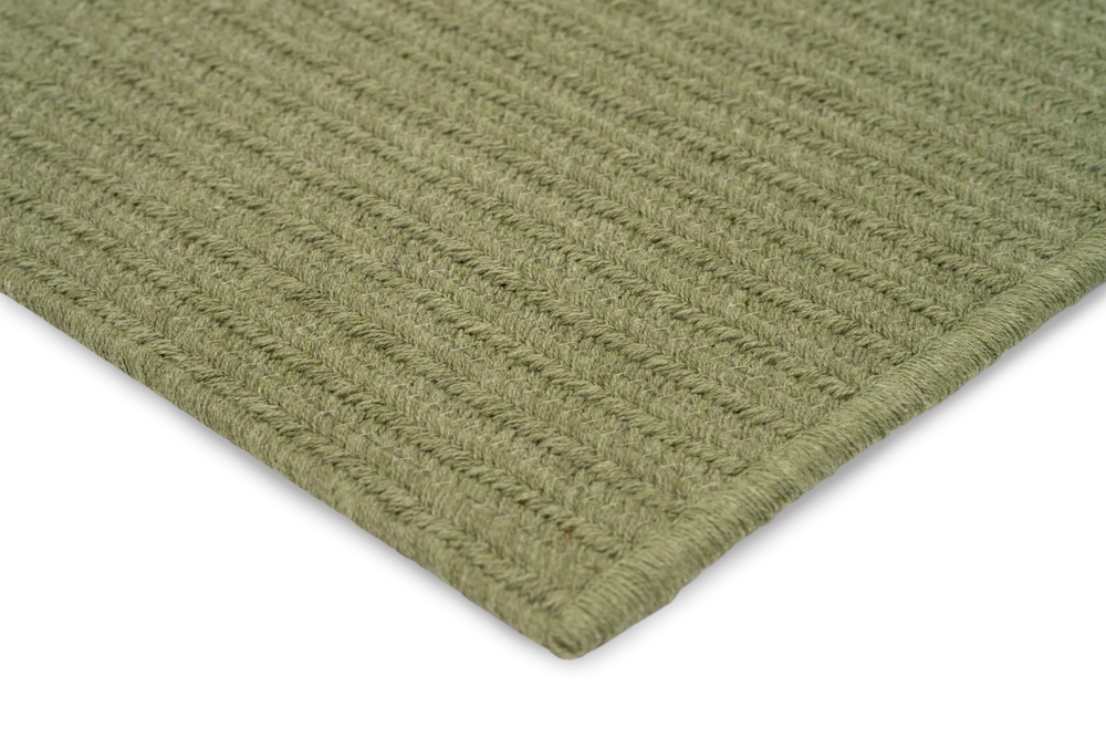Braid Rug, in Basil, detail view