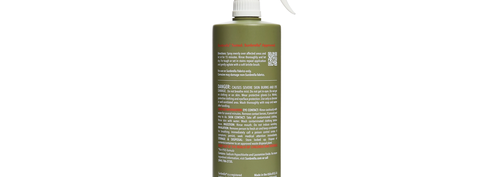 Sunbrella® Renew™ Mold & Mildew Stain Remover, alternate view