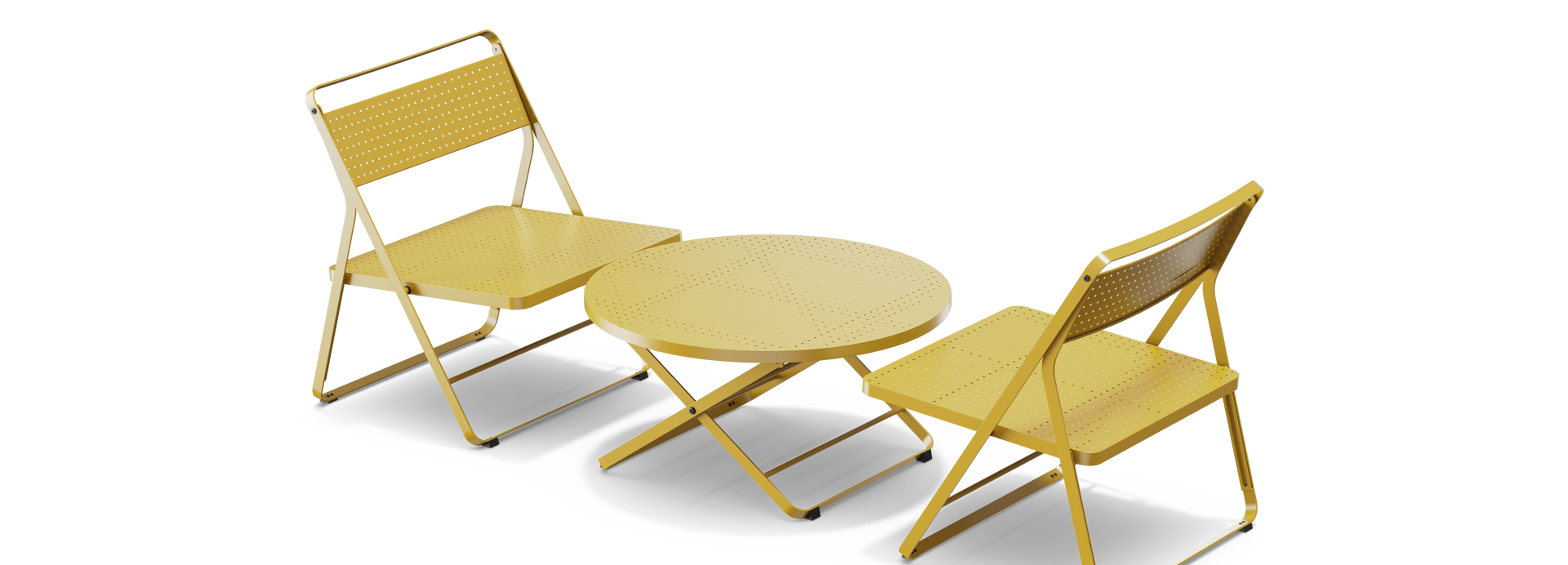 Take Two Lounge Set - Yellow