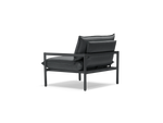 Terra Chair, in Charcoal, rear view