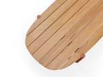 Terra Coffee Table, in Rust, overhead detail