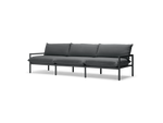 Terra Sofa, in Charcoal, three-quarter view
