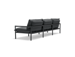 Terra Sofa, in Charcoal, rear view