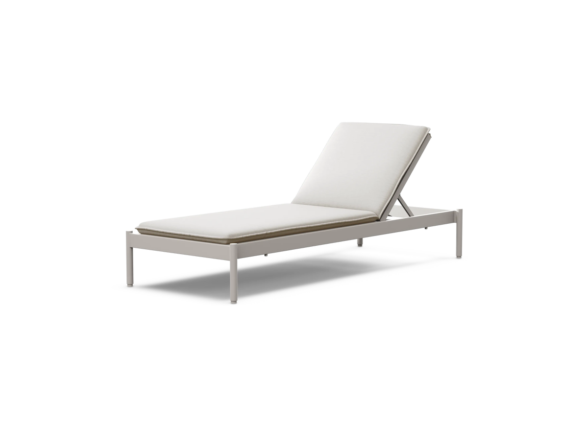 Terra Sun Lounger - Putty | Sunbrella Origin Putty / Single