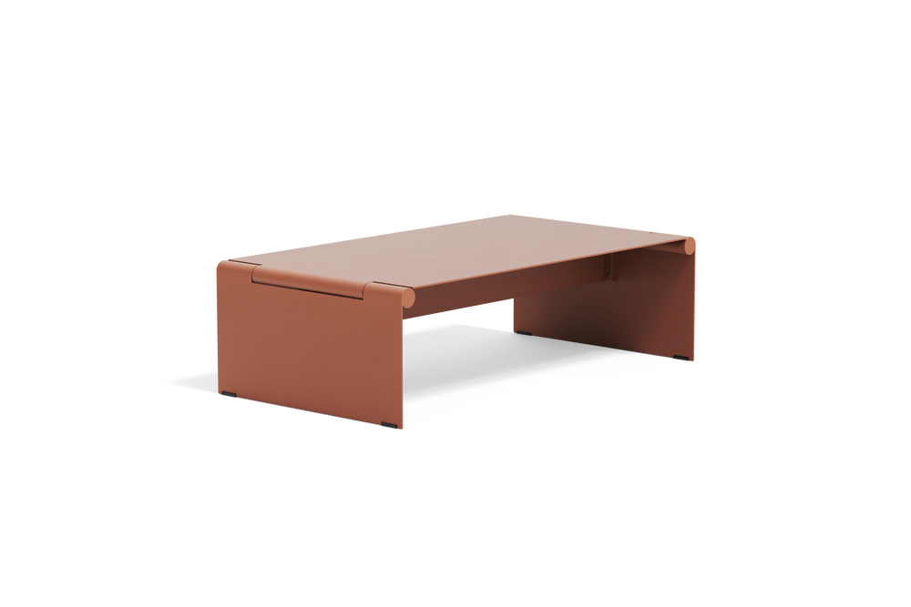 Twofold Coffee Table – Rust – image 1
