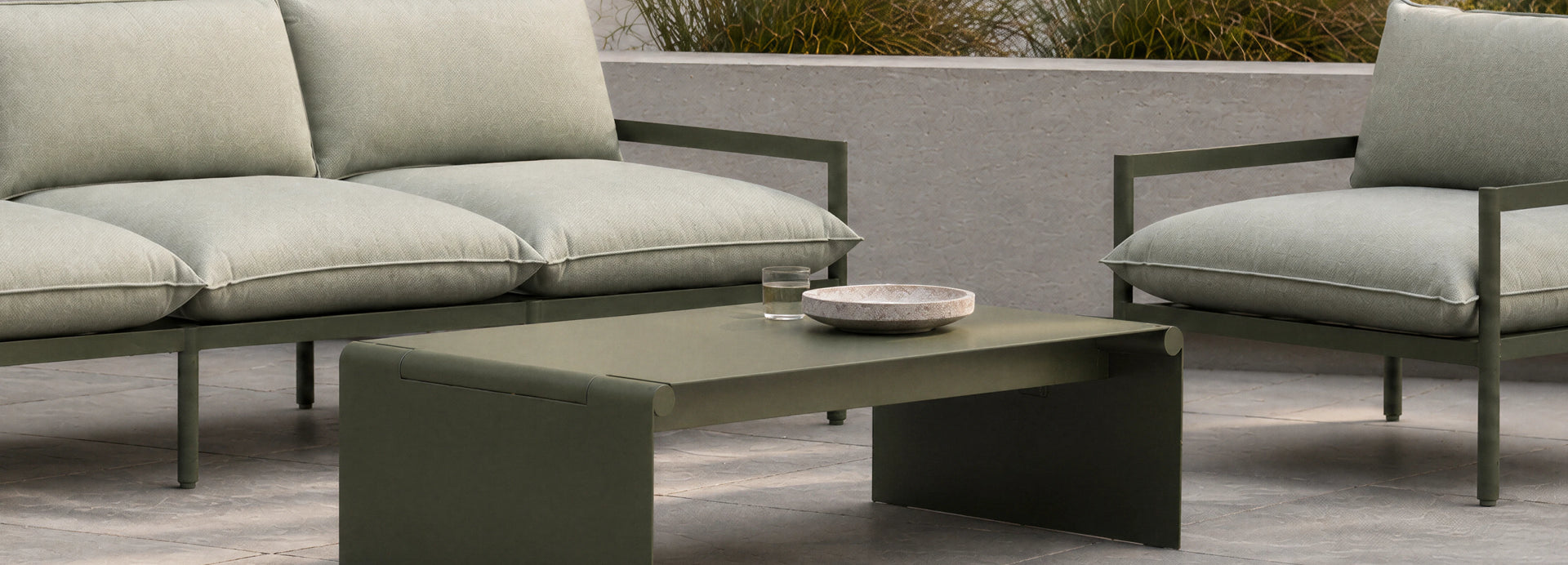 Twofold Coffee Table - Olive, alternate view