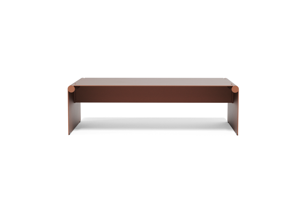 Twofold Coffee Table – Rust – image 2