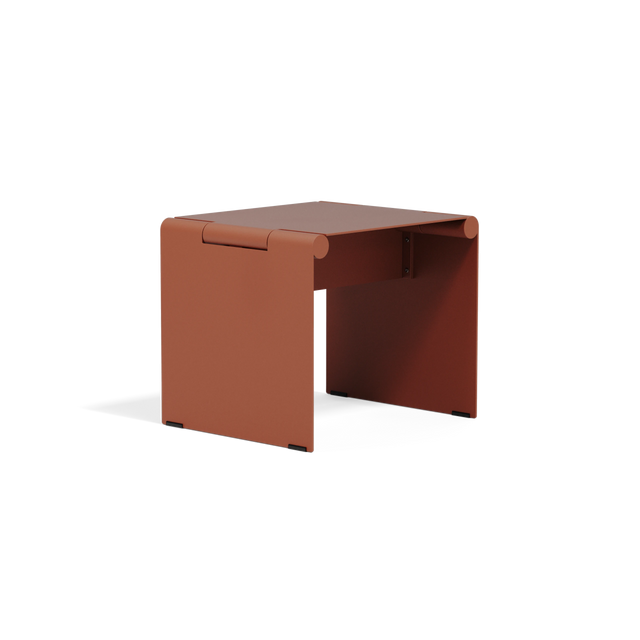 Twofold Side Table - Rust