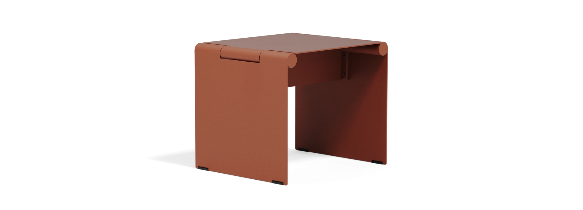 Twofold Side Table - Rust