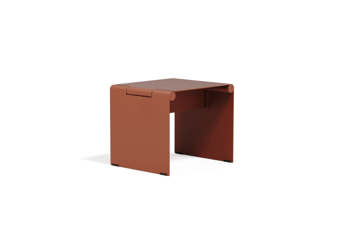 Twofold Side Table - Rust