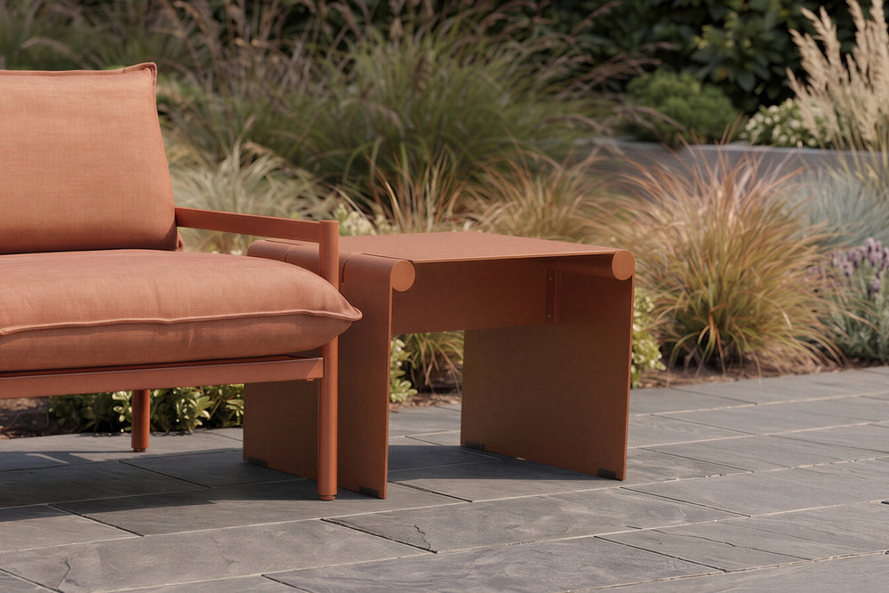 Twofold Side Table – Rust – image 6