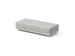 Workaround Bench – White | Sunbrella Nurture Pebble – image 1