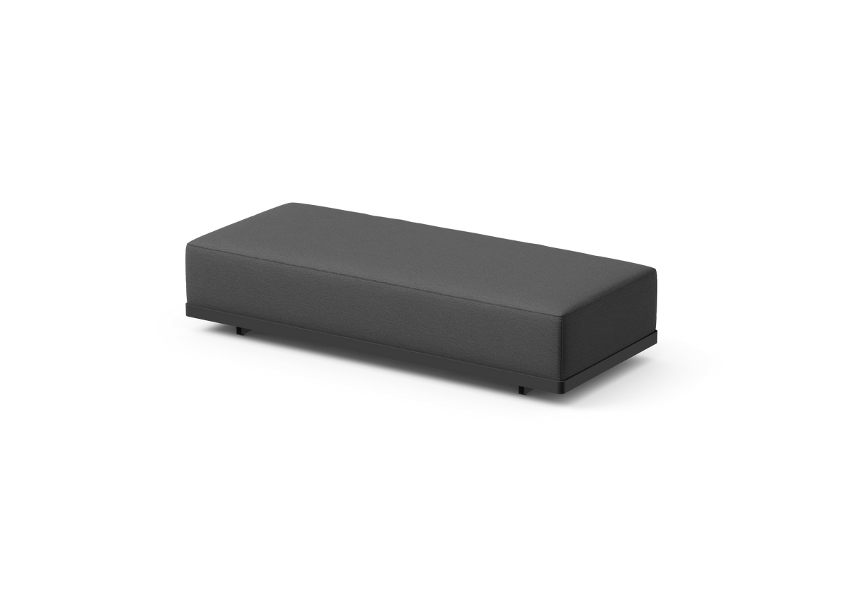 Workaround Bench - Charcoal | Sunbrella Nurture Charcoal