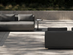 Workaround Sofa – White | Sunbrella Nurture Pebble / Cushion – image 8