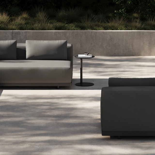 Workaround Sofa - Charcoal | Sunbrella Nurture Charcoal / Cushion, alternate view