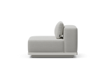 Workaround Chair – White | Sunbrella Nurture Pebble / Cushion – image 3