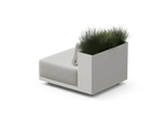 Workaround Chair – White | Sunbrella Nurture Pebble / Planter – image 5