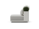 Workaround Chair – White | Sunbrella Nurture Pebble / Planter – image 3