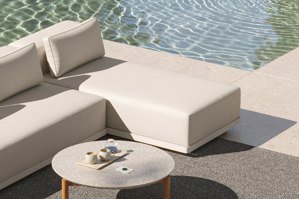 Workaround Chaise – Charcoal | Sunbrella Nurture Charcoal / Cushion – image 7
