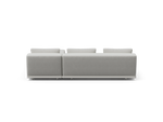 Workaround Chaise Sofa – White | Sunbrella Nurture Pebble / Cushion – image 4