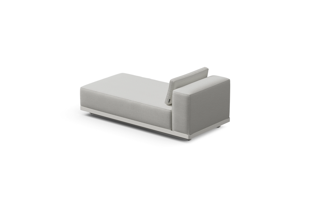 Workaround Chaise – Charcoal | Sunbrella Nurture Charcoal / Cushion – image 4
