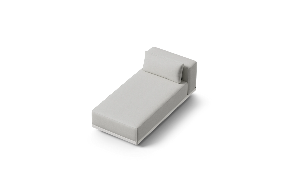 Workaround Chaise – Charcoal | Sunbrella Nurture Charcoal / Cushion – image 5