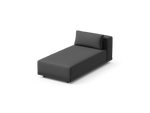 Workaround Chaise – Charcoal | Sunbrella Nurture Charcoal / Cushion – image 1